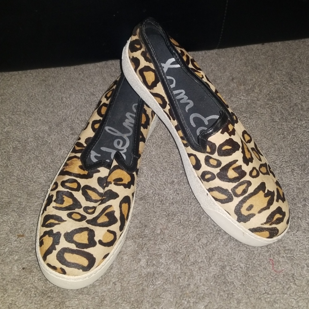 Sam Edelman leopard print shoes